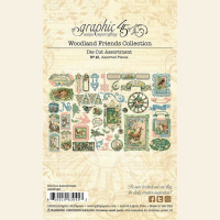 Graphic 45 Woodland Friends Die-cut Assortment (4502140)